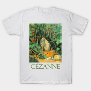 In the Park Chateau Noir by Paul Cezanne T-Shirt